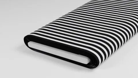 Black big striped